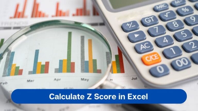 how to find Z Score in Excel