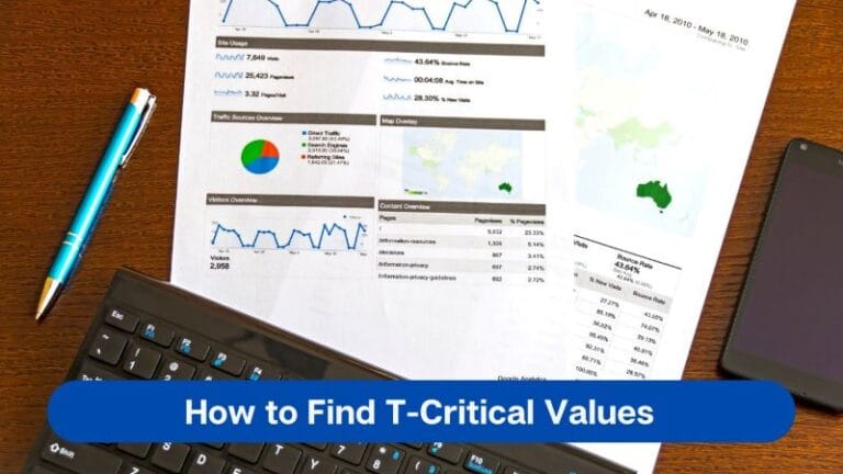 How to Find T-Critical Values