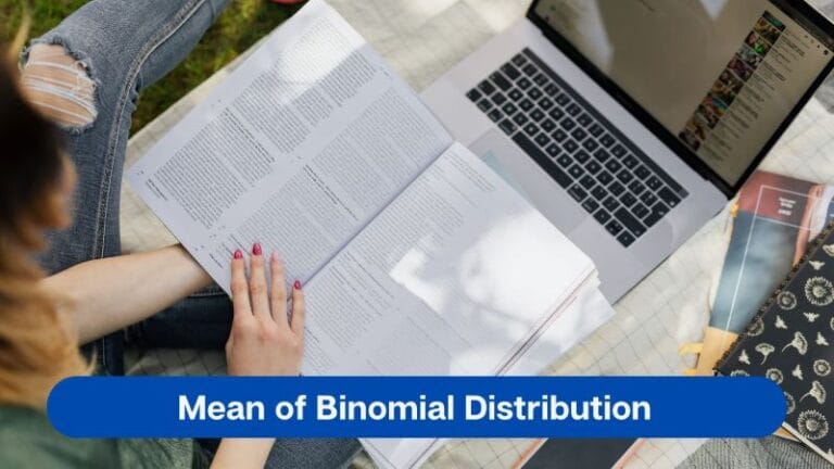 Mean of binomial distribution