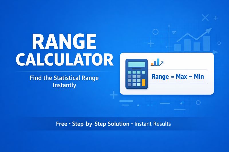 Range Calculator With Steps